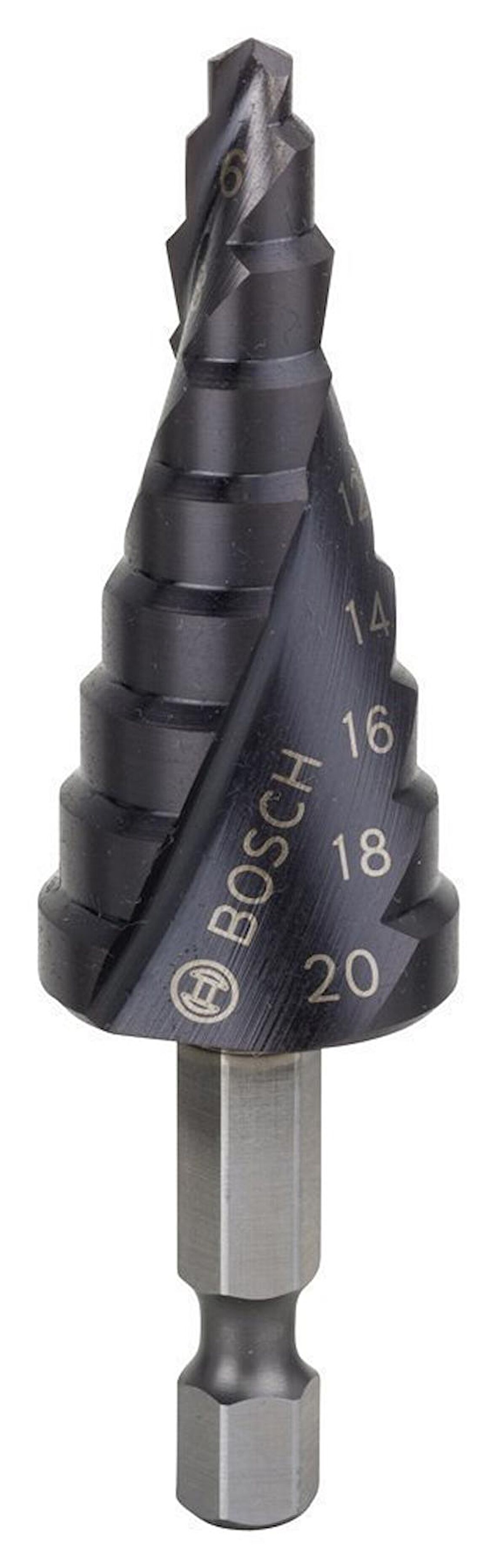 Bosch HSS-AlTiN 9 kademeli Matkap Ucu 4-20 mm 2608588070